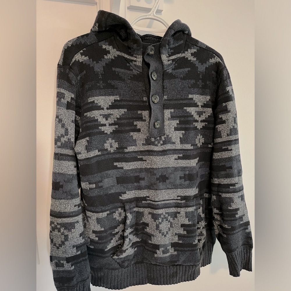 Aztec Print Sweatshirt